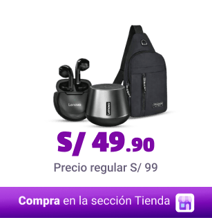 Audífonos Bluetooth HT38 + Parlante K3 PRO + Morral -