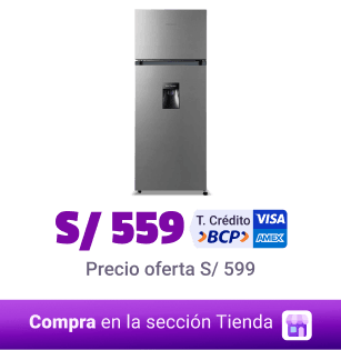 Refrigeradora 205L con dispensador -